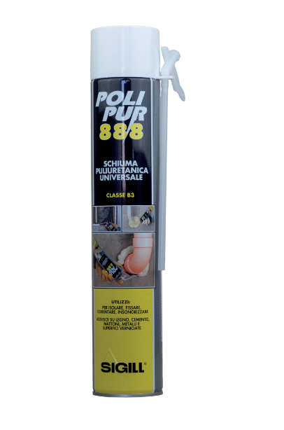 Polipur 888 Mousse Polyuréthane Monocomposant Isolation et Montage MANUEL Application 750 ml