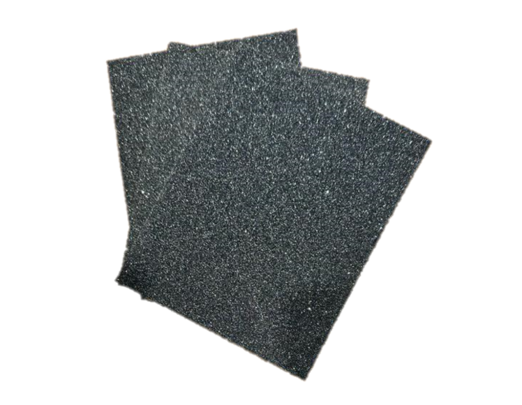 Éponges abrasives noires à gros grains Pack de 3 P60 et P100