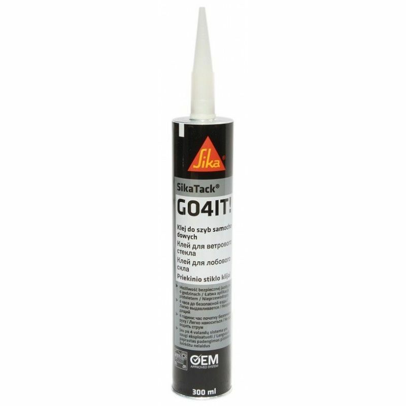 Sika Tack GO 4IT ! Colle pare-brise 360g NOIR sika
