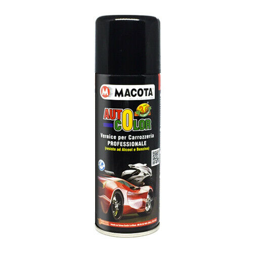 Peinture en aérosol MACOTA Auto Color pour retouches professionnelles 46 couleurs de carrosserie