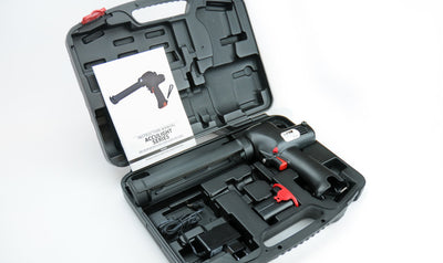 Pistolet à batterie professionnel pour mastic silicone d'extrusion 310 ml avec étui