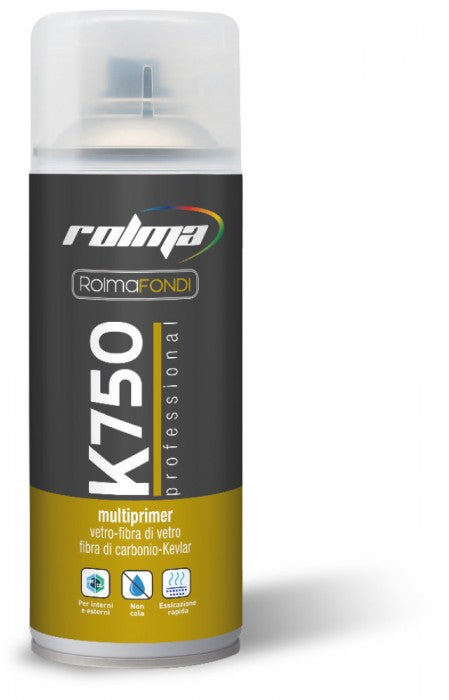 R Stockholm Primer Spray Fibre de verre Fibre de carbone Kevlar et Lexan K750